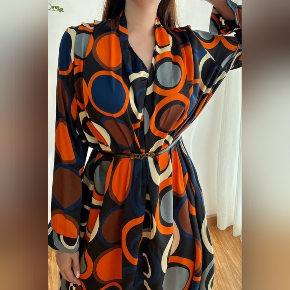 Printed Women's Dresses Size M,L